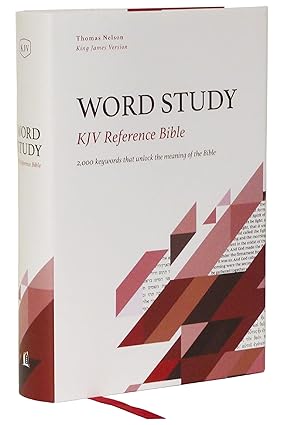 KJV, Word Study Reference Bible, Hardcover, Red Letter, Comfort Print : 2,000 Keywords that Unlock the Meaning of the Bible - Imagen 2