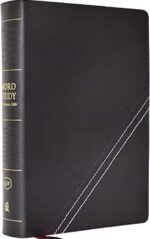 KJV, Word Study Reference Bible, Bonded Leather, Black, Red Letter, Comfort Print