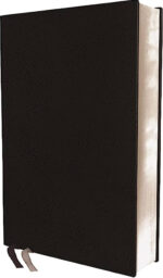 NIV, Side-Column Reference Bible (Deep Study at a Portable Size), Personal Size, Leathersoft, Black, Comfort Print