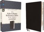 Alternative view of NIV, Side-Column Reference Bible (Deep Study at a Portable Size), Personal Size, Leathersoft, Black, Comfort Print