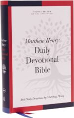 Alternative view of NKJV, Matthew Henry Daily Devotional Bible, Hardcover, Red Letter, Thumb Indexed, Comfort Print : 366 Daily Devotions by Matthew Henry