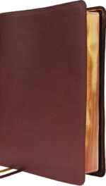 NKJV, Thompson Chain-Reference Bible, Genuine Leather, Calfskin, Burgundy, Red Letter, Comfort Print
