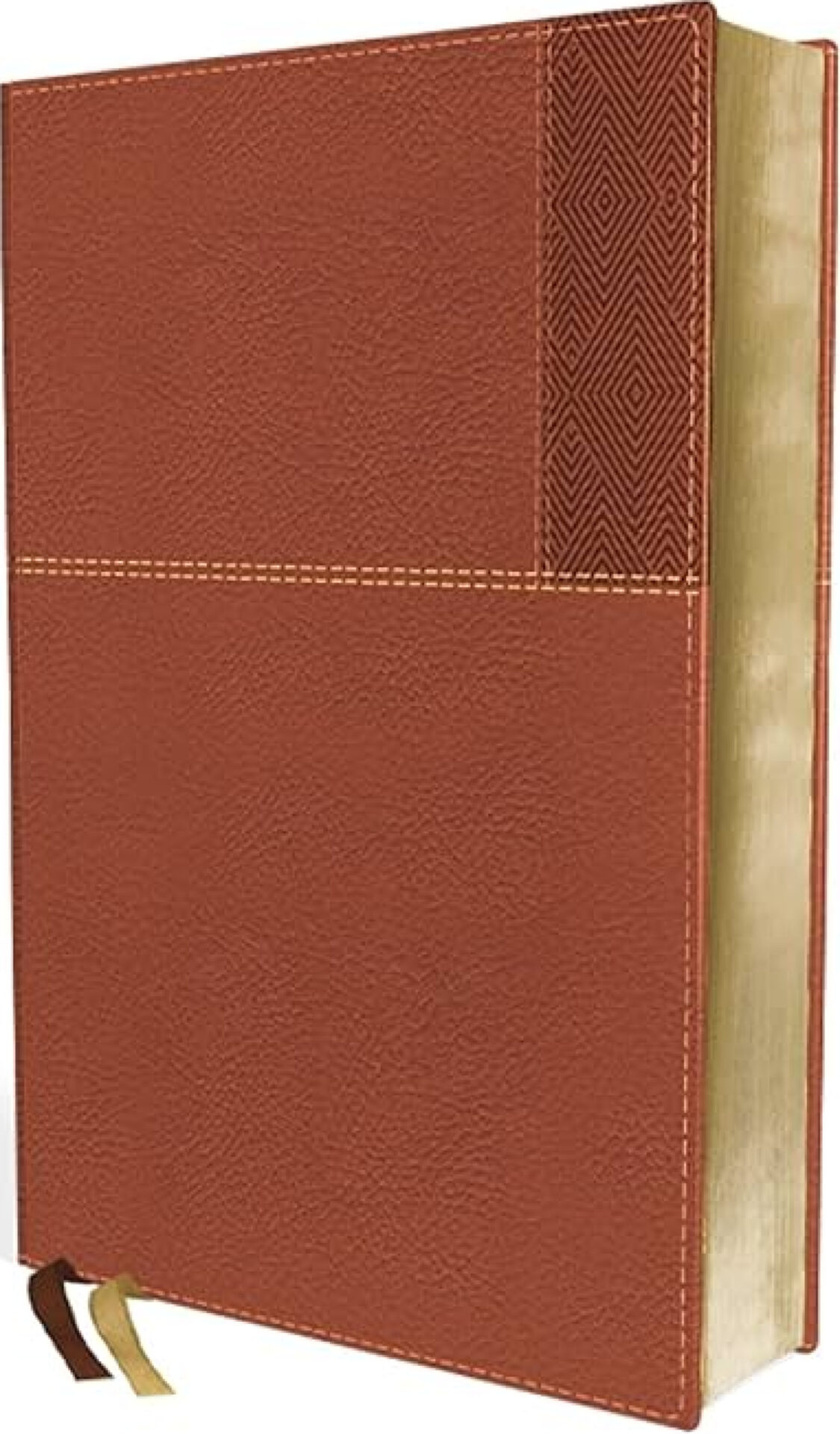 NIV, Thinline Reference Bible (Your Portable Reference Bible), Large Print, Leathersoft, Brown, Red Letter, Comfort Print