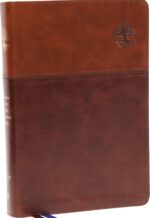 NKJV, Matthew Henry Daily Devotional Bible, Leathersoft, Brown, Red Letter, Thumb Indexed, Comfort Print : 366 Daily Devotions by Matthew Henry