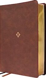 NKJV, Thompson Chain-Reference Bible, Large Print, Leathersoft, Brown, Red Letter, Comfort Print