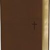 NIV, Thinline Bible, Compact, Leathersoft, Brown, Red Letter, Comfort Print