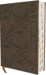 NIV, Boys' Bible, Leathersoft, Brown Camo, Thumb Indexed Tabs, Comfort Print