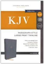 Alternative view of KJV, Paragraph-style Large Print Thinline Bible, Hardcover, Red Letter, Comfort Print