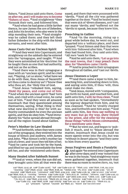KJV, Paragraph-style Large Print Thinline Bible, Leathersoft, Black, Red Letter, Thumb Indexed, Comfort Print - Imagen 8