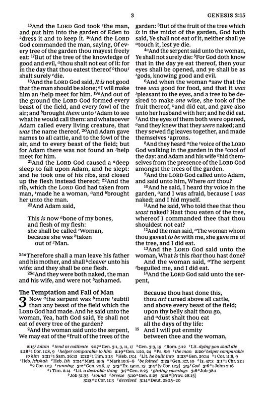 KJV, Paragraph-style Large Print Thinline Bible, Genuine Leather, Black, Red Letter, Thumb Indexed, Comfort Print : Holy Bible, King James Version - Imagen 6