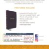 KJV, Personal Size Large Print Reference Bible, Vintage Series, Leathersoft, Brown, Red Letter, Thumb Indexed, Comfort Print - Imagen 10