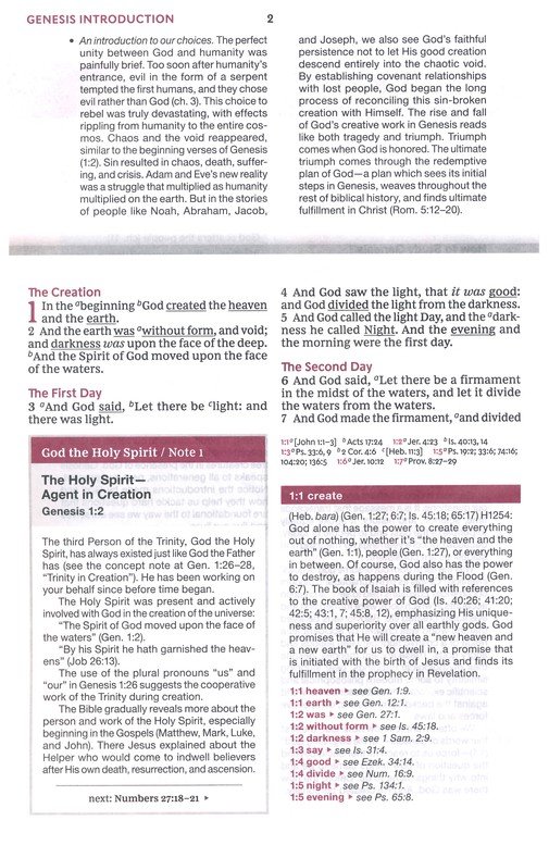 KJV, Word Study Reference Bible, Bonded Leather, Black, Red Letter, Thumb Indexed, Comfort Print : 2,000 Keywords that Unlock the Meaning of the Bible - Imagen 4