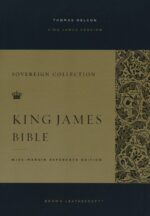 Alternative view of KJV, Wide-Margin Reference Bible, Sovereign Collection, Leathersoft, Brown, Red Letter, Comfort Print