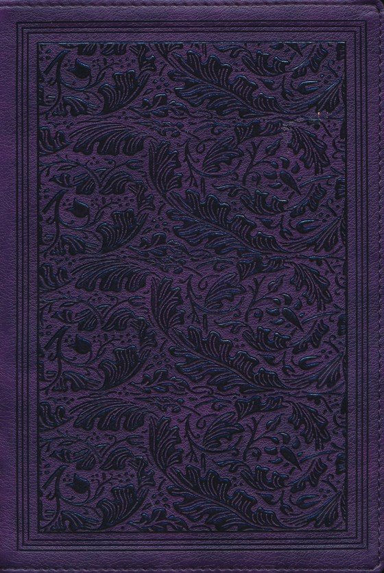 KJV, Wide-Margin Reference Bible, Sovereign Collection, Leathersoft, Purple, Red Letter, Comfort Print - Imagen 3
