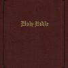 KJV Holy Bible Large Print Center-Column Reference Bible, Brown Bonded Leather, 53,000 Cross References, Red Letter, Comfort Print - Imagen 3
