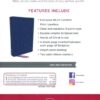 NKJV, Interleaved Bible, Journal Edition, Hardcover, Blue, Red Letter, Comfort Print : The Ultimate Bible Journaling Experience - Imagen 9