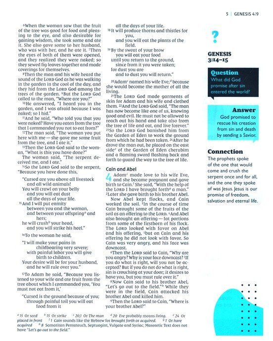 NIV, The Telos Bible, Leathersoft, Charcoal, Comfort Print - Imagen 6
