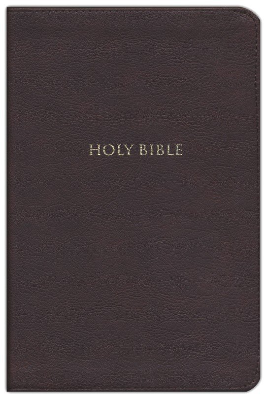 KJV, Thompson Chain-Reference Bible, Handy Size, Leathersoft, Burgundy, Red Letter, Comfort Print - Imagen 3