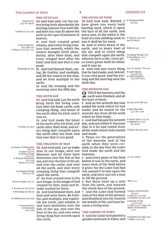 KJV, Thompson Chain-Reference Bible, Handy Size, Leathersoft, Burgundy, Red Letter, Comfort Print - Imagen 5
