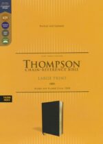 Alternative view of KJV, Thompson Chain-Reference Bible, Large Print, European Bonded Leather, Black, Red Letter, Thumb Indexed, Comfort Print