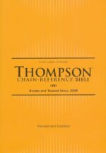 Alternative view of KJV, Thompson Chain-Reference Bible, Hardcover, Yellow Gold, Red Letter, Comfort Print