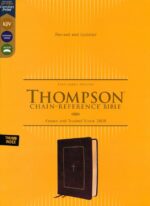 Alternative view of KJV, Thompson Chain-Reference Bible, Leathersoft, Burgundy, Red Letter, Thumb Indexed, Comfort Print