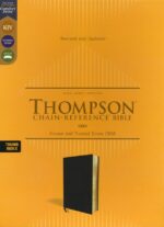 Alternative view of KJV, Thompson Chain-Reference Bible, European Bonded Leather, Black, Red Letter, Thumb Indexed, Comfort Print