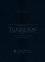 Alternative view of KJV, Thompson Chain-Reference Bible, Premium Goatskin Leather, Black, Premier Collection, Art Gilded Edges, Black Letter, Comfort Print