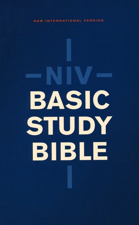 NIV, Basic Study Bible, Economy Edition, Paperback, Blue, Red Letter - Imagen 3