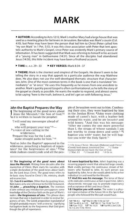NIV, Basic Study Bible, Economy Edition, Paperback, Blue, Red Letter - Imagen 7