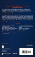 Alternative view of NIV, Basic Study Bible, Economy Edition, Paperback, Blue, Red Letter