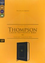 Alternative view of KJV, Thompson Chain-Reference Bible, Leathersoft, Black, Red Letter, Thumb Indexed, Comfort Print
