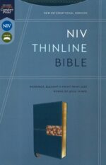 Alternative view of NIV, Thinline Bible, Leathersoft, Teal, Red Letter, Comfort Print