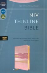 Alternative view of NIV, Thinline Bible, Leathersoft, Pink, Red Letter, Thumb Indexed, Comfort Print