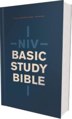 NIV, Basic Study Bible, Economy Edition, Paperback, Blue, Red Letter