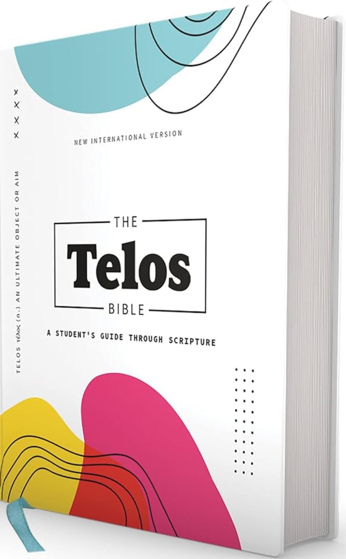 NIV, The Telos Bible, Leathersoft, Charcoal, Comfort Print