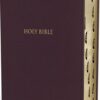 KJV, Thompson Chain-Reference Bible, Handy Size, Leathersoft, Burgundy, Red Letter, Thumb Indexed, Comfort Print