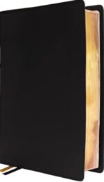 KJV, Thompson Chain-Reference Bible, Large Print, Genuine Leather, Cowhide, Black, Red Letter, Comfort Print