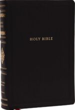 KJV, Wide-Margin Reference Bible, Sovereign Collection, Leathersoft, Black, Red Letter, Comfort Print