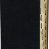KJV, Thompson Chain-Reference Bible, Handy Size, European Bonded Leather, Black, Red Letter, Thumb Indexed, Comfort Print