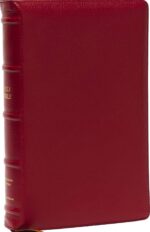 Goatskin Leather, Red, Premier Collection, Red Letter, Comfort Print : Holy Bible, King James Version