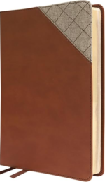 NIV, Thinline Bible, Leathersoft, Brown, Red Letter, Comfort Print