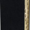 KJV, Thompson Chain-Reference Bible, Large Print, European Bonded Leather, Black, Red Letter, Thumb Indexed, Comfort Print