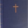 NKJV, Single-Column Wide-Margin Reference Bible, Cloth over Board, Blue, Red Letter, Comfort Print