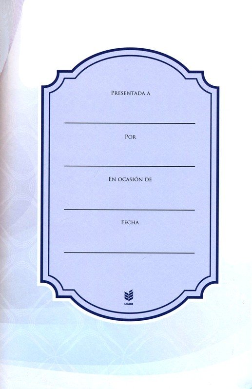 Santa Biblia de Promesas Reina Valera 1960 Letra Gigante Piel Especial Con Cierre Turquesa - Imagen 4