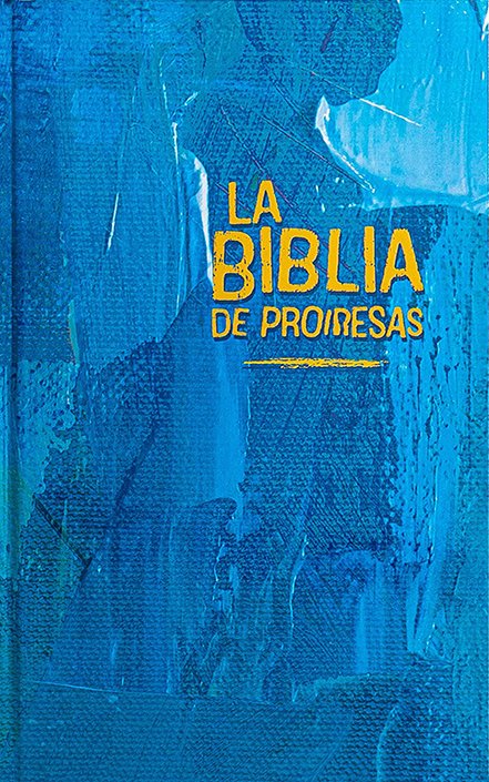 Santa Biblia de Promesas NVI, Tapa Dura, Óleo Azul - Imagen 2