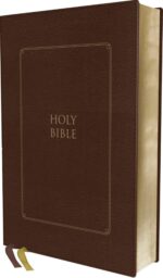 KJV, Thompson Chain-Reference Bible, Large Print, Leathersoft, Brown, Red Letter, Comfort Print