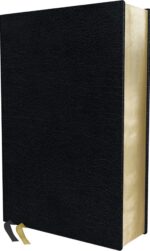 KJV, Thompson Chain-Reference Bible, Large Print, European Bonded Leather, Black, Red Letter, Comfort Print