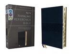 Alternative view of NIV, Thinline Reference Bible (Your Portable Reference Bible), Leathersoft, Navy, Red Letter, Thumb Indexed, Comfort Print