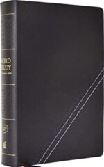 KJV, Word Study Reference Bible, Bonded Leather, Black, Red Letter, Thumb Indexed, Comfort Print : 2,000 Keywords that Unlock the Meaning of the Bible